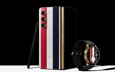 还蛮好看的！三星Z Fold5 Thom Browne版外型曝出
