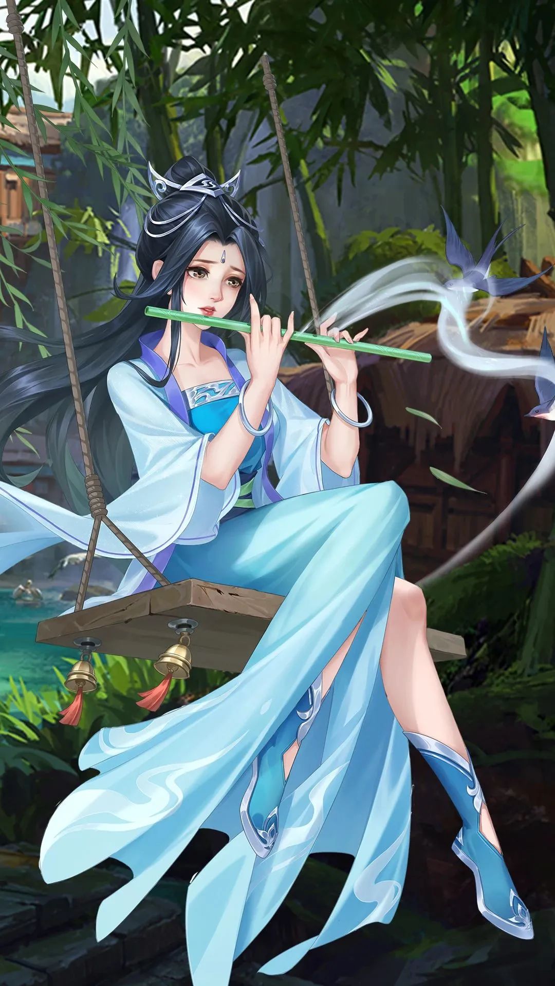 《侠客风云传OL》中秋国庆活动盛大开启，结交美女侠客宫夕瑶共度双节！