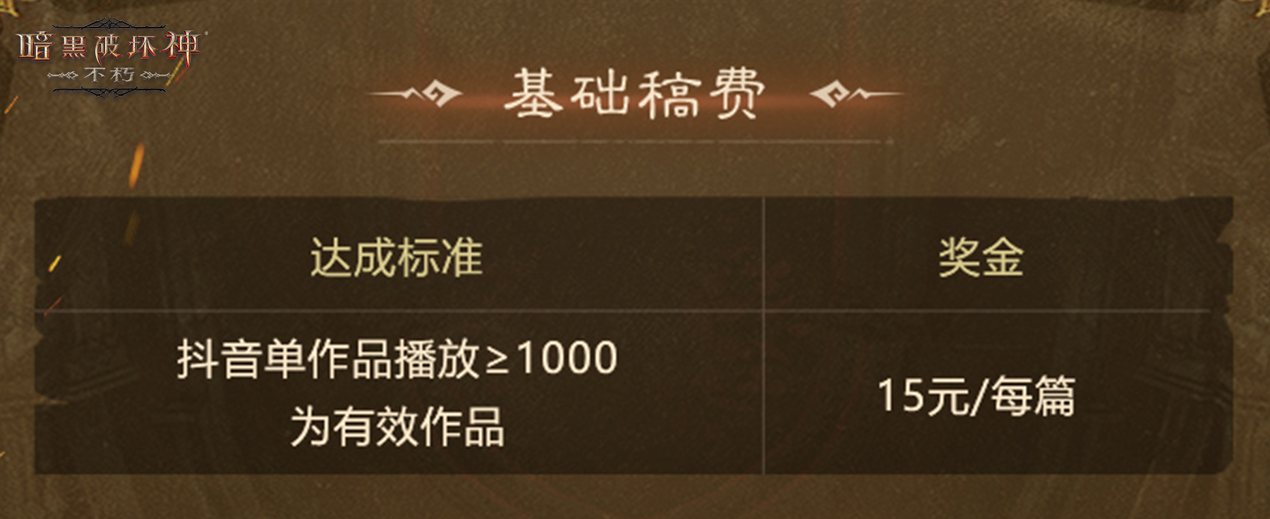 一夜暴富！《暗黑破坏神：不朽》爆金计划超百万奖金诚招创作达人