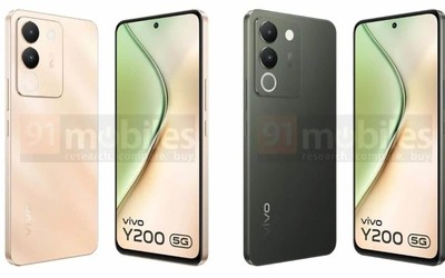 vivo Y200新机图曝光 提供两种配色 搭载骁龙4 Gen1