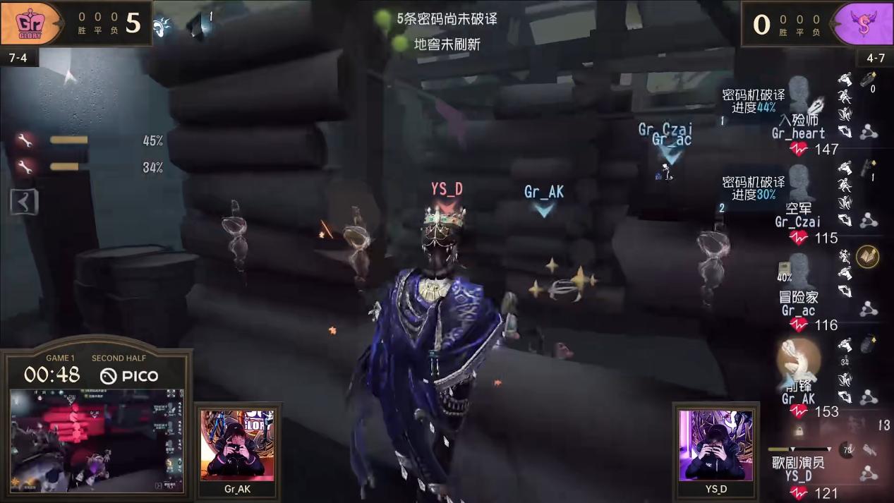极致配合！FPX.ZQ求生者突破防线勇搏四出！——《第五人格》2023IVL秋季赛第六周赛报发布