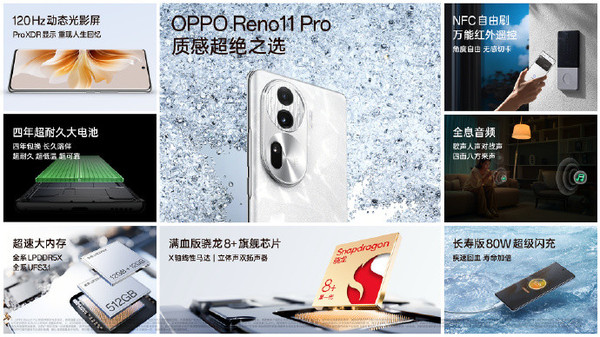 OPPO Reno11系列发布 全系配单反级人像镜头 2499起