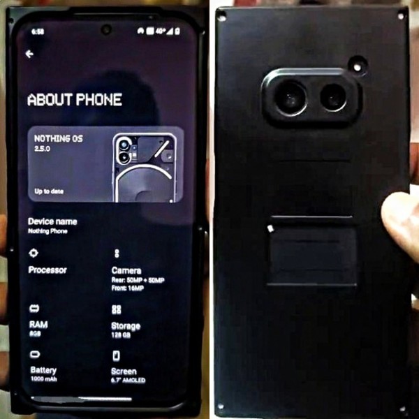 Nothing Phone (2a)价格曝光 将不高于400欧元