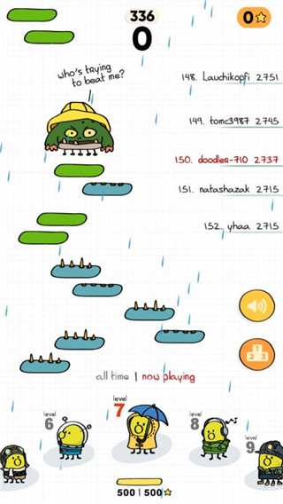 涂鸦跳跃2 中文版手游app截图